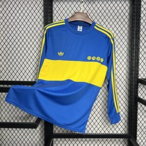 Retro Boca Juniors 1981 Home Long Sleeve