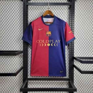 Maillot Homme Barcelona 2024/25 Local Sponsor Coldplay