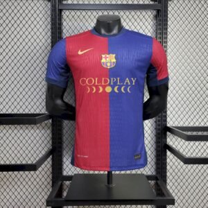 Maillot Homme Barcelona 2024/25 Local Sponsor Coldplay Version Joueur
