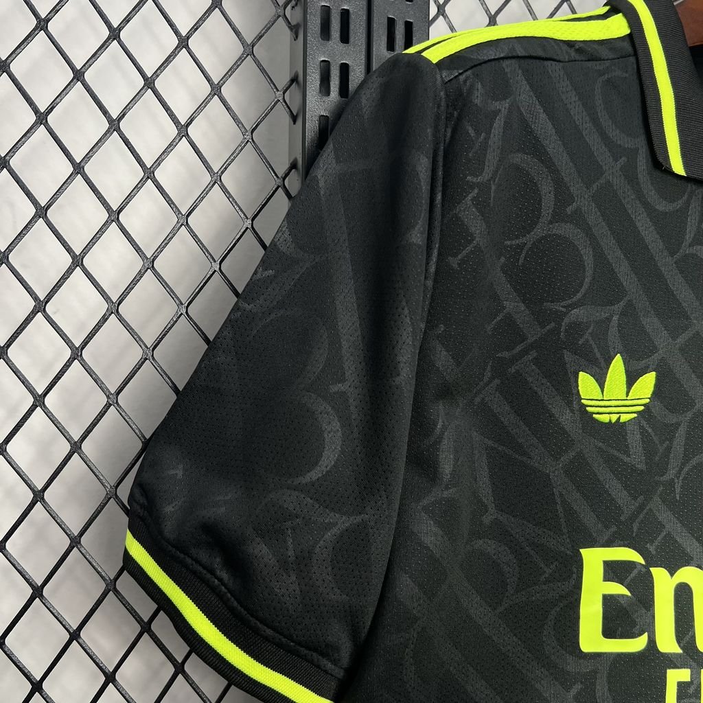 Maillot Homme Real Madrid 2024/25 X BLACK AND NEON UNIQUE – Image 6