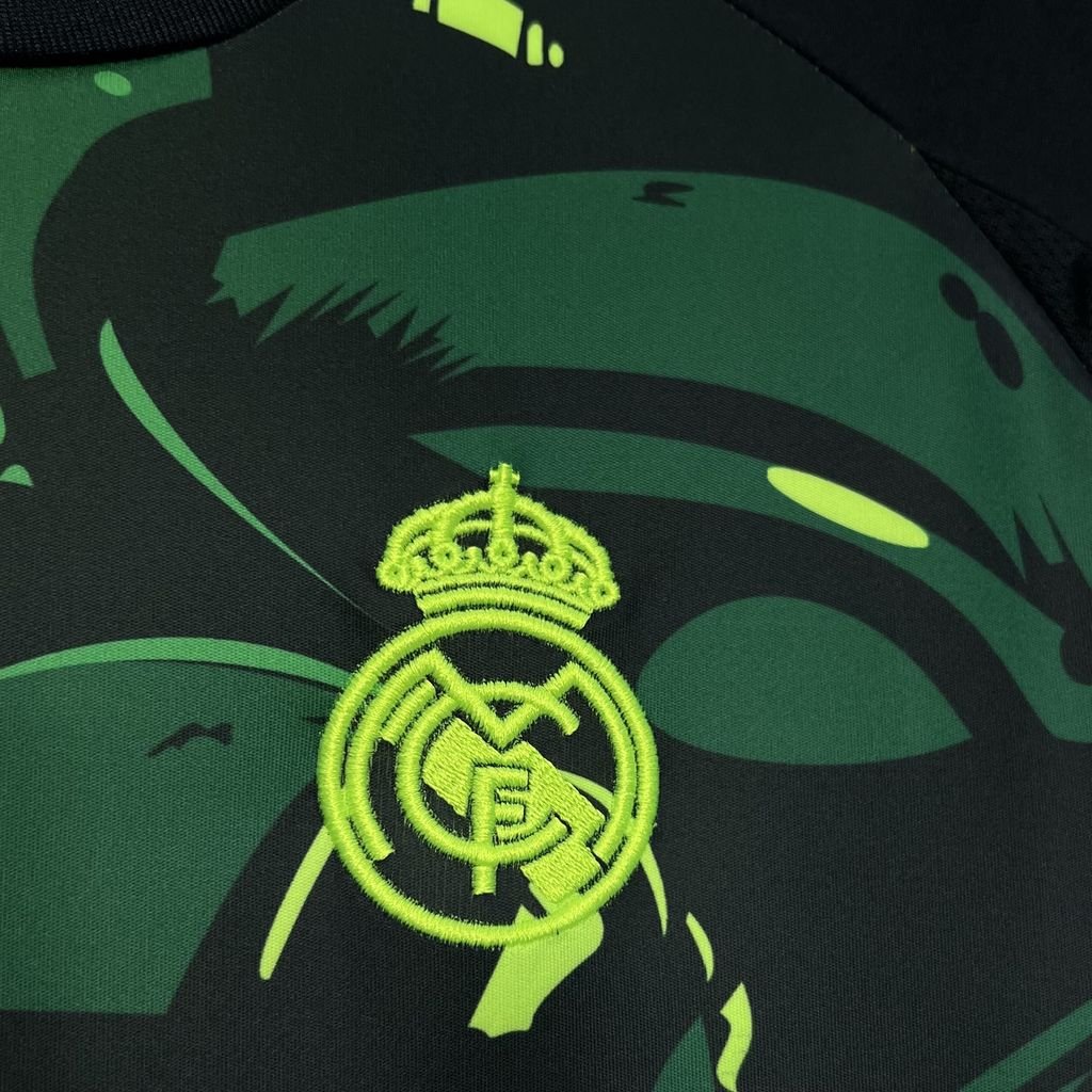 Maillot Homme Real Madrid 2024/25 Green and black – Image 3
