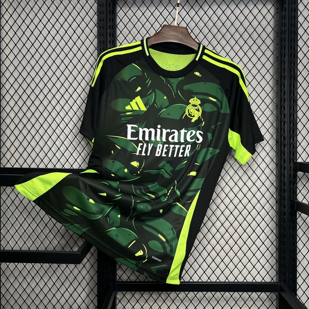 Maillot Homme Real Madrid 2024/25 Green and black