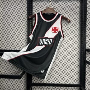 Maillot Homme Vasco Da Gama 2000 Domicile Retro Black Sleeveless