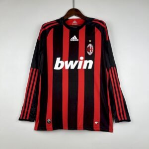 Retro AC Milan 2008/09 Home Long Sleeve
