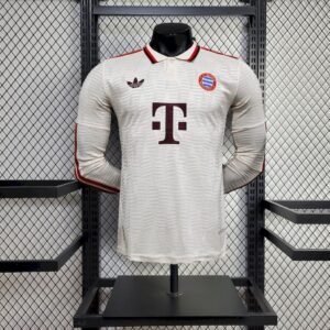 Maillot Homme Bayern Munich 2024/25 Third Manches Longues Version Joueur