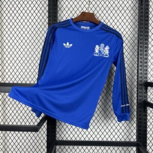 Retro Manchester United 2024/25 Joint Edition Blue Long Sleeve