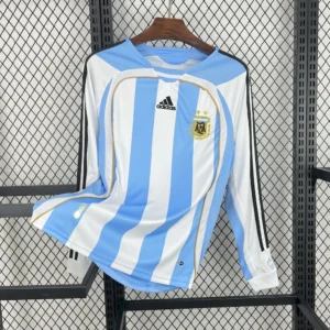 Retro Argentina 2006/07 Home Long Sleeve