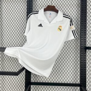 Retro Real Madrid 2001/02 Home UCL