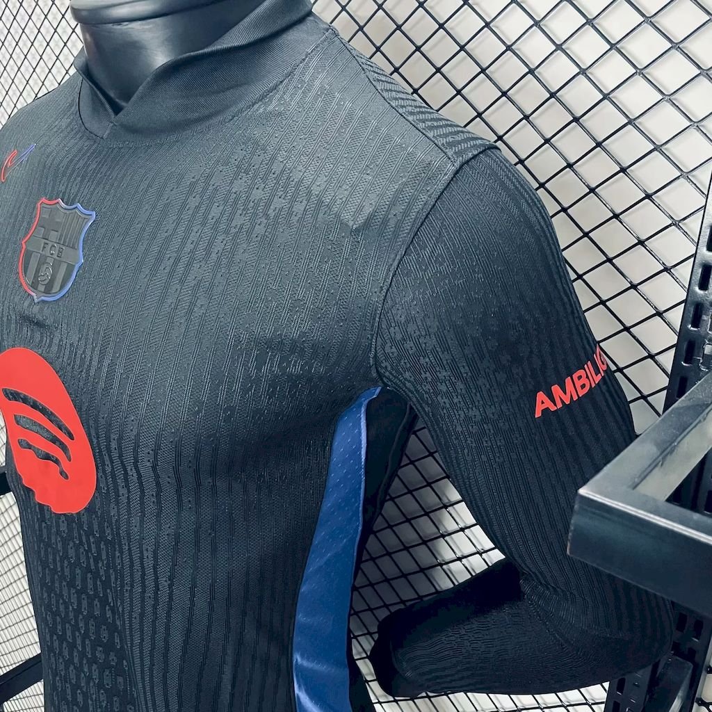 Maillot Homme Barcelona 2024/25 Extérieur Manches Longues Version Joueur – Image 6