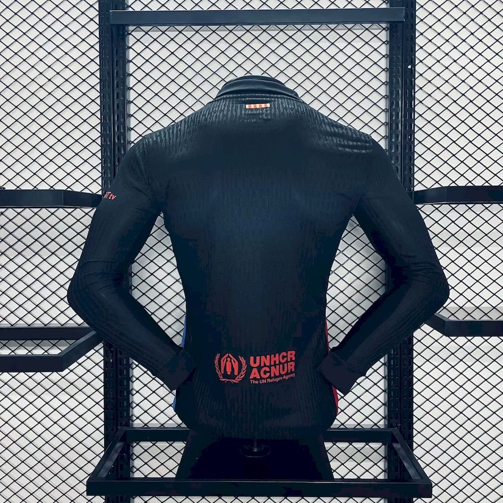 Maillot Homme Barcelona 2024/25 Extérieur Manches Longues Version Joueur – Image 2