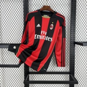Retro AC Milan 2010/11 Home Long Sleeve