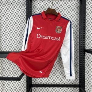 Retro Arsenal 2000/01 Home Long Sleeve