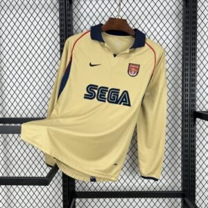Retro Arsenal 2001/02 Away Long Sleeve