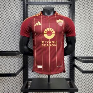 Maillot Homme AS Roma 2024/25 Domicile Version Joueur