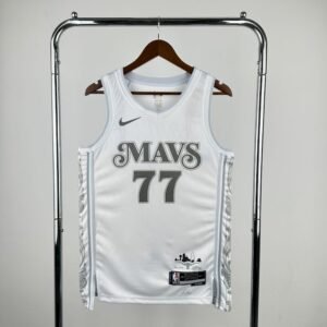 Dallas Mavericks 2024/25 City Edition White Color DOMCIC#77