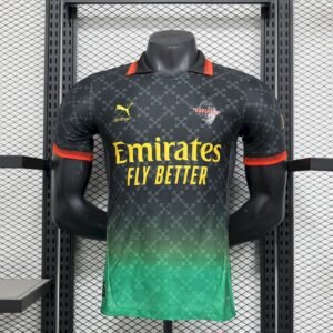 Maillot Homme AC Milan 2025/26 Co-Branded Black Edition Version Joueur