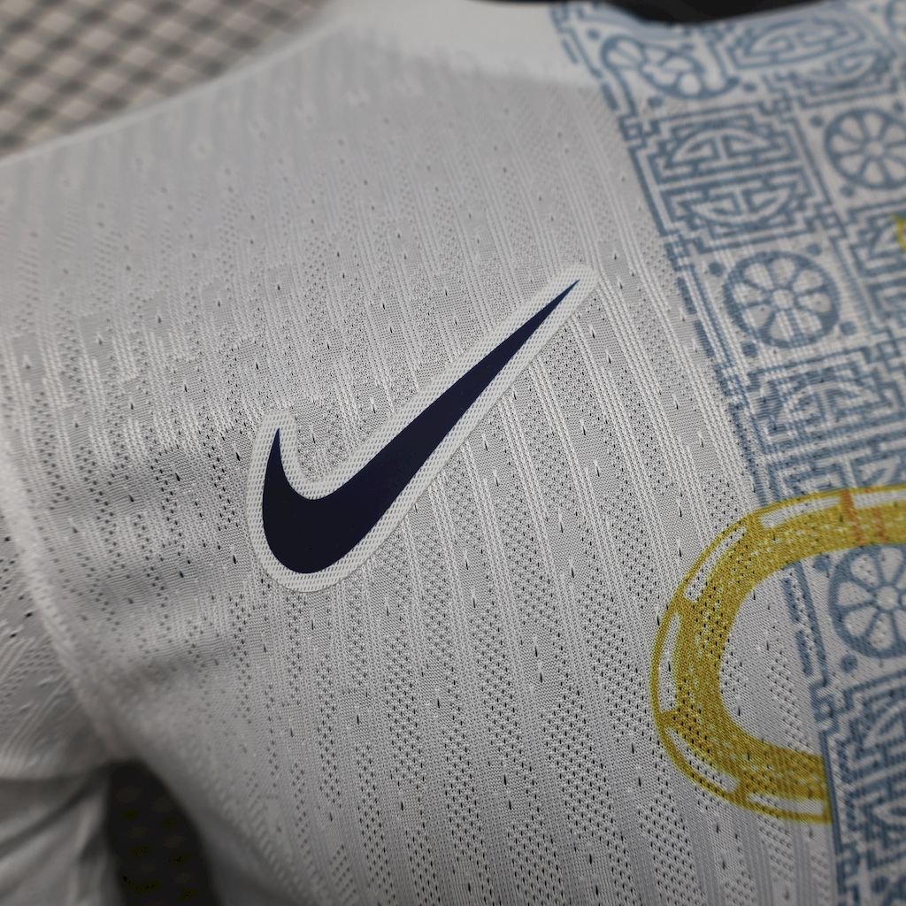 Maillot Homme Tottenham Hotspur 2025/26 White Gold Snake Edition Version Joueur – Image 6