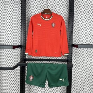 Kit Enfant Portugal 2025/26 Domicile Manches Longues Kit