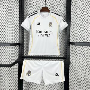 Kit Enfant Real Madrid 2025/26 Domicile