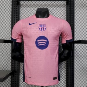 Maillot Homme Barcelona 2025/26 Rose Pink Version Joueur