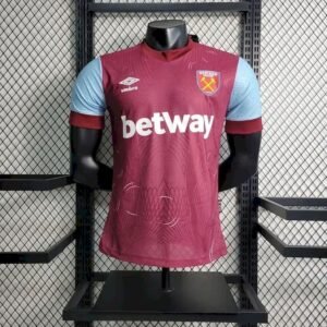 Maillot Homme West Ham United 2023/24 Domicile Version Joueur