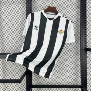 Maillot Homme Real Betis 2025/26 Black and white