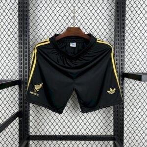 Maillot Homme Mexique 2025/26 Gold- Black Short