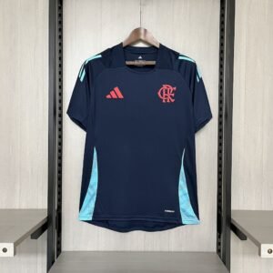 Maillot Homme Flamengo 2025/26 Pré-Match Wear Dark Blue