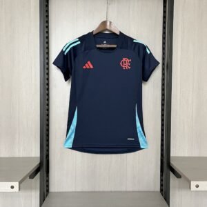 Maillot Femme Flamengo 2025/26 Pré-Match Wear Dark Blue