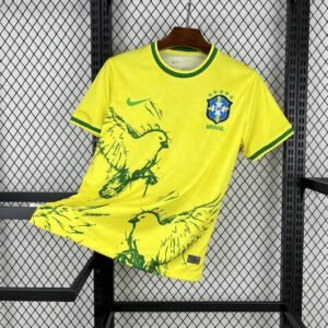Maillot Homme Brésil 2025/26 Pigeon yellow