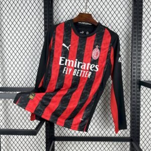 Maillot Homme AC Milan 2025/26 Domicile Manches Longues
