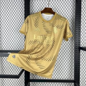 Maillot Homme Real Madrid 2025/26 Pré-Match Gold