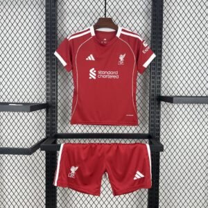 Kit Enfant Liverpool 2025/26 Domicile