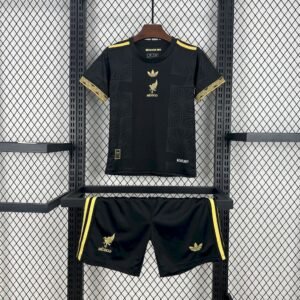 Kit Enfant Mexique 2025/26 Gold- Black Kit