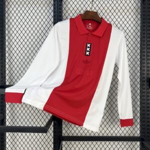 Maillot Homme Ajax 2025/26 Amsterdam Anniversaire Manches Longues