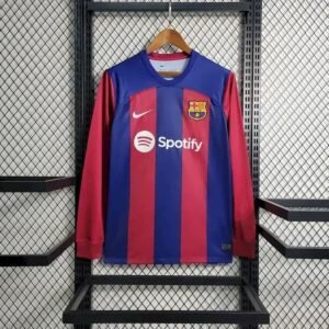 Maillot Homme Barcelona 2023/24 Domicile Manches Longues