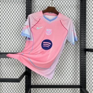 Maillot Homme Barcelona 2025/26 pink (With Champions League)
