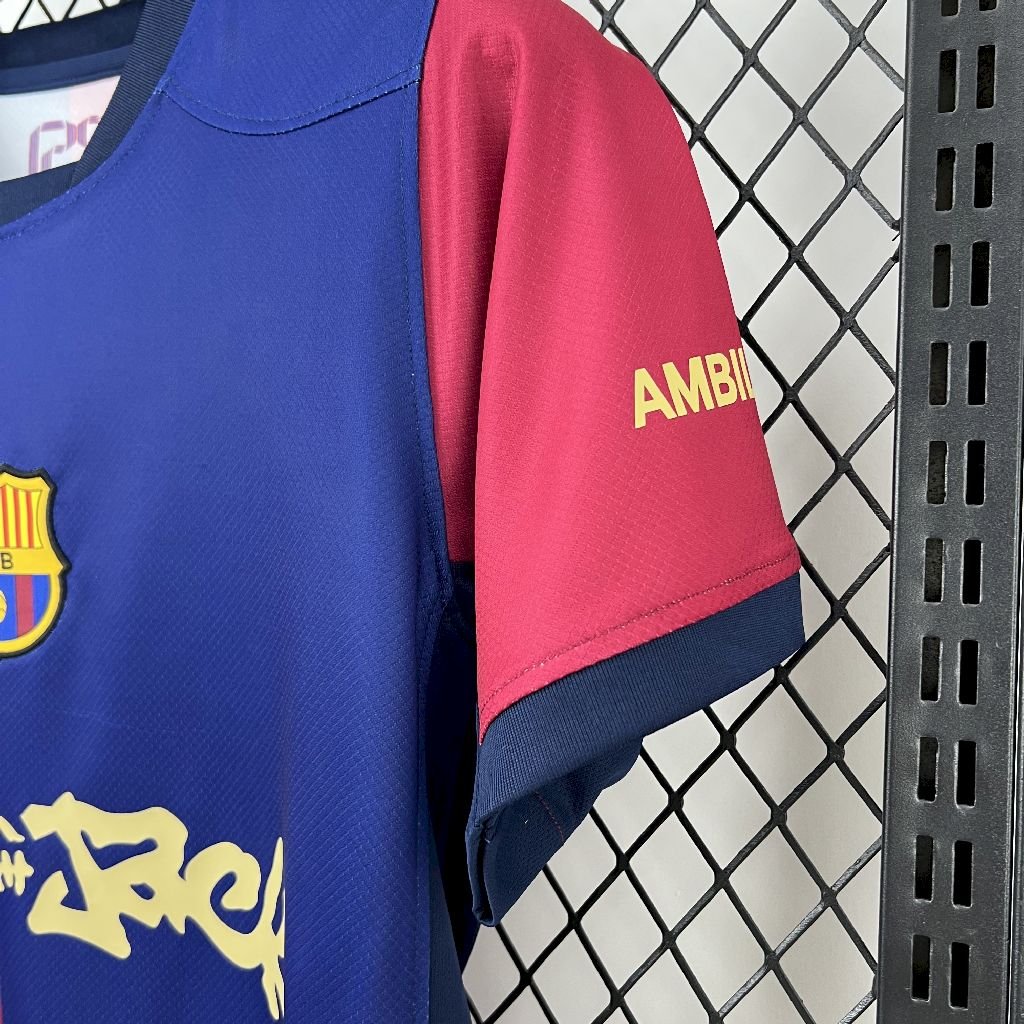 Maillot Homme Barcelona 2024/25 Travis Scott Edition Domicile – Image 5