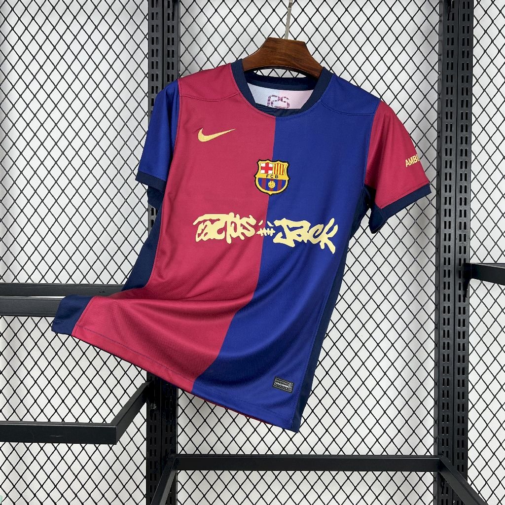 Maillot Homme Barcelona 2024/25 Travis Scott Edition Domicile