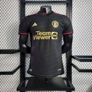 Maillot Homme Manchester United 2023/24 Black Version Joueur