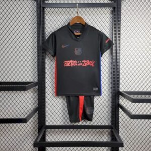 Kit Enfant Barcelona 2024/25 Travis Scott Edition Extérieur