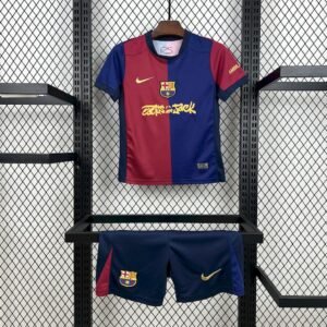 Kit Enfant Barcelona 2024/25 Domicile Travis Scott Edition Kit