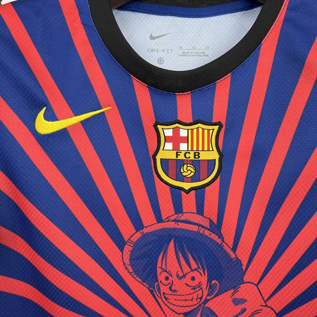 Kit Enfant Barcelona 2025/26 ワンピース-モンキー・D・ルフィ Kit – Image 7