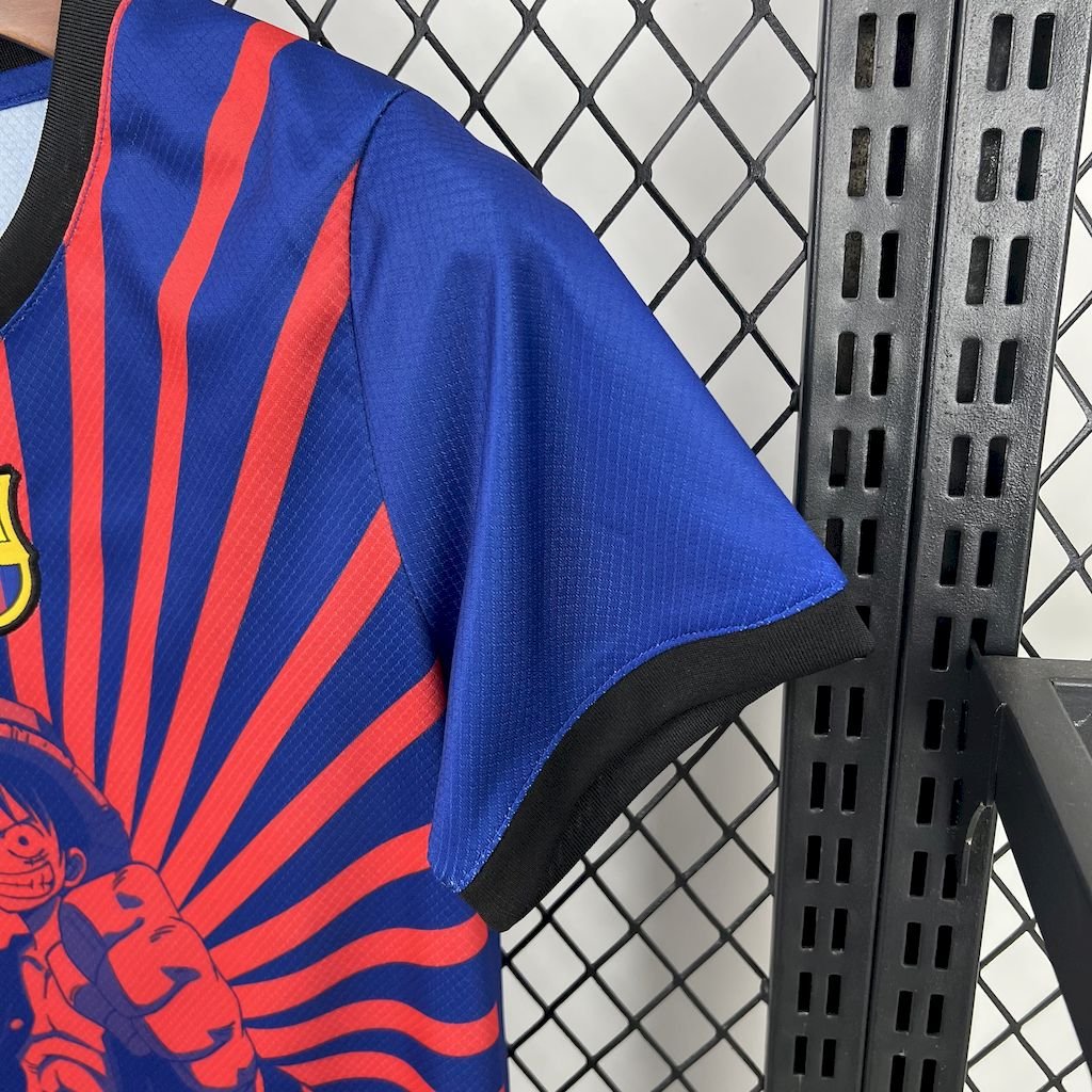 Kit Enfant Barcelona 2025/26 ワンピース-モンキー・D・ルフィ Kit – Image 5