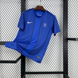Maillot Homme Paris Saint-Germain 2025/26 Pré-Match blue