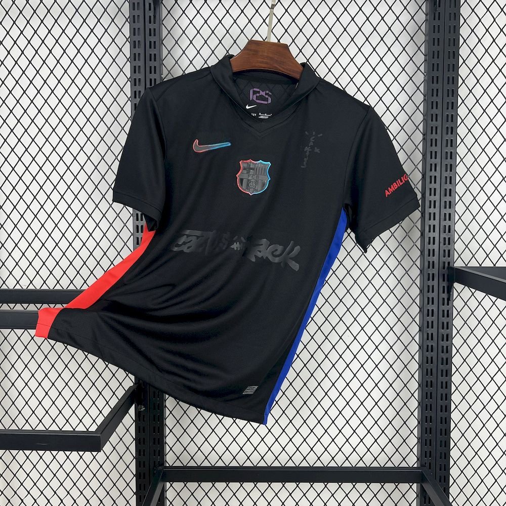 Maillot Homme Barcelona 2024/25 Extérieur Travis Scott