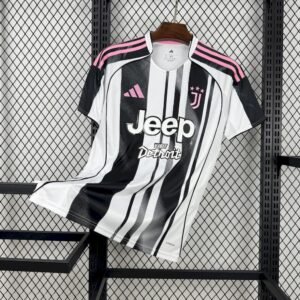 Maillot Homme Juventus 2025/26 Domicile With New Sponsors