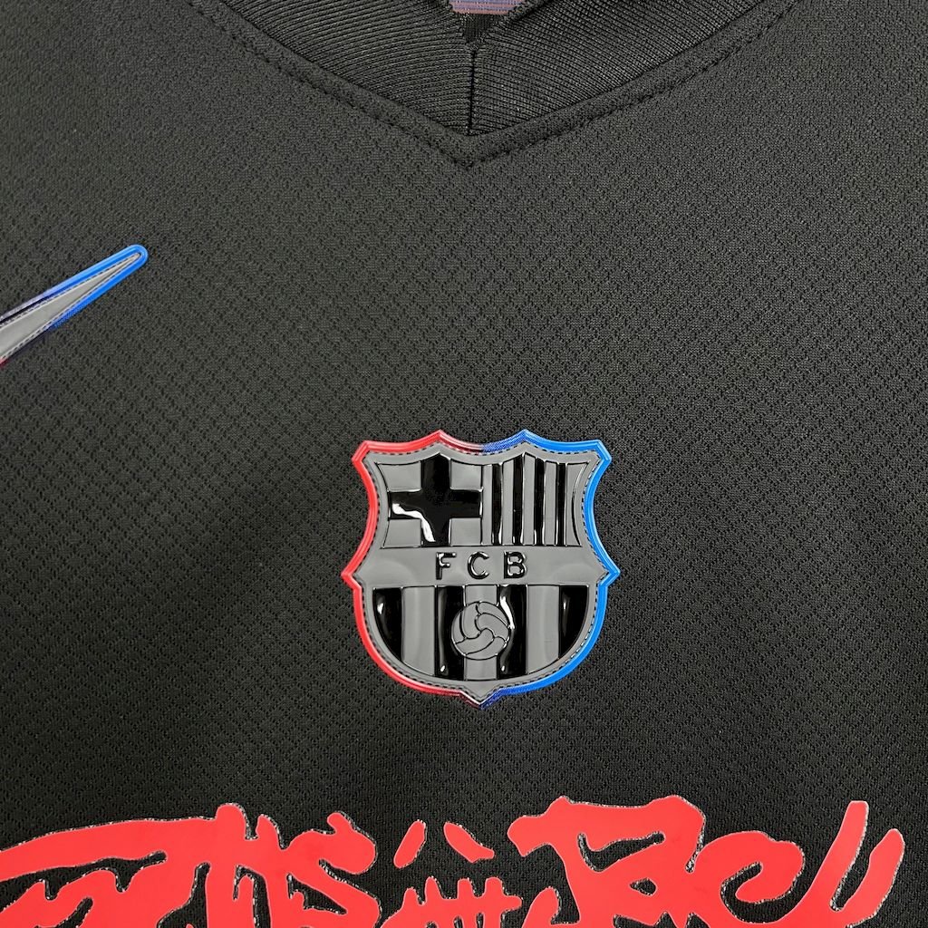 Kit Enfant Barcelona 2024/25 Extérieur Travis Scott Edition Kit – Image 8