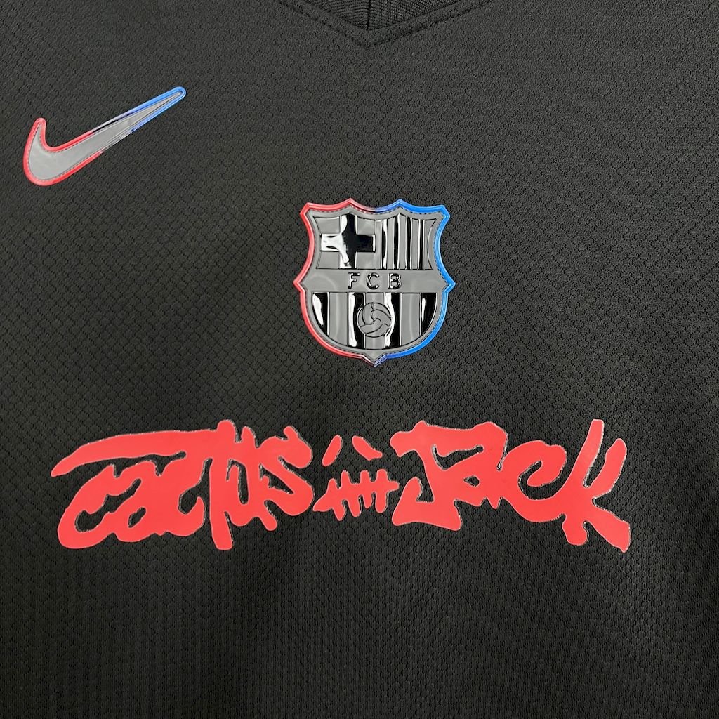 Kit Enfant Barcelona 2024/25 Extérieur Travis Scott Edition Kit – Image 7