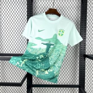 Maillot Homme Brésil 2025/26 Green and white